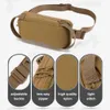 Accessoires Sac à arme de poing molle tactique Magazine de chasse au pistolet à épaule dissimulée sac Edc Sling Belt Waist Pack Men Men Crossbody Ponch