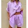 Women's Sleepwear Women Pajamas Sets 2 Piece Outfit Short Sleeve Top And Shorts Pijamas Pyjamas Sweatsuit Loungewear Pajama Homewear