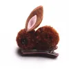 Accessori per capelli Donna Cute Faux Fur Hairpin Barrettes Ragazze Cravatta Coda di cavallo Accessori per ornamenti invernali1 Drop Delivery Baby Kids Matern Dhcjz