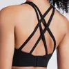 Yoga Outfit Top Soutien-Gorge Femme Gym Fitness Sports Rassemblement Boucle Sans Couture Sexy Beau Dos Sous-Vêtements Doux Et Respirant