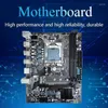 Moederborden X79 PC Moederbord E5 2420 CPU Koelpasta SATA Kabel LGA1356 2XDDR3 RAM Slot M.2 NVME SATA3.0 Gaming