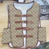 Письма Knight vest Jacket for Women Design Design Designal Coats Lady Fashion Designers Vests Poat