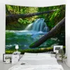 Tapestries Tapestry Art Wall Decor Beautiful Sunshine Forest Tapestry Nature Landscape Woods Wall Hanging R230710
