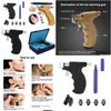 Kits de piercing profissional Ear Gun Hine Brinco Studs Nariz de aço Navel Body Kit Perfurador de segurança Ferramenta Drop Delivery Saúde Beleza Tatuagem Dhocg