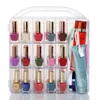 Nail Practice Display 30 48 Grids Double layer Transparent Acrylic Polish Rack Varnish Stand Holder Box Lipstick Make Up Tool Storag Case 230704