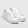 Ontwerpers Vrouwen Casual Schoenen Mannen Geborsteld Leer Sneakers Platform Schoen Mode Kleine Witte Schoenen Running Trainers Maat 35-45 met Doos NO446