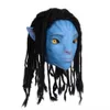 Film Avatar 2 Der Weg des Wassers Cosplay Maske Na'vi Neytiri Jake Sully Latex Alien Kostüm Party Halloween Erwachsene Masken L230704