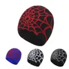 Boinas Gorro De Malha Para Mulheres Adulto Moda Inverno Crochê Padrão Teia De Aranha Esporte Ao Ar Livre Unissex Acessórios para a Cabeça