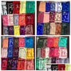 Scarves 71 Colors Skl Scarf For Women And Men Good Quality 100% Pur Silk Satin Fashion Pashmina Shawls Drop Delivery Accessories Hats Dhk9R