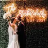 Neon Sign Lights Custom for Birthday Party Wedding Room Decor Transparent Wall Hanging Decoration Night Signs Light Customize HKD230704