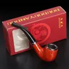 Smoking Pipes New Resin Pipe Metal Pot Men's Dry Tobacco Rod Pipe