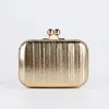 Evening Bags Gold Designer Bag Small Luxury Women Clutches Summer Handbags Elegante PU Glittering Fancy Cross Body Mujer 2023 Wallet