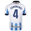 Real Sociedad Soccer Jerseys 2023 2024 OYARZABAL ZABAJ RADNEJ SOCIEDAD FALBITAL SHIRT KIT KIT MERINO ZUBIMENDI Andre Silva Brais Mendez Zubeldia Jersey 23 24 24