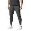 Spodnie męskie Loalirando Herenbroek Sport Fitness Joggen Casual Meerdere Zakken Cargobroek Slim Fit Militair Donkerblauw A S