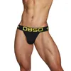 Slip taille basse Sexy homme sous-vêtements slips Gay coton hommes Bikini haute fourchette mâle Lingerie Slip hommes sous-vêtements BS3517