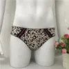 Underpants 2023 Sexy Bikini Men's Underwear Briefs Charming Leopard Spandex Nylon Elastic Male Undershorts Brief Men