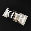 Designer Mode Kleding T-shirts T-shirts kith 20ss Godfather Co Branded Box Korte mouw Losse Ronde hals Zwart Heren en Dames Tshirt Mode katoen Streetwear Sport