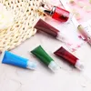 10ml 15ml 20ml Empty Lip Gloss Plumbing Hose Lip Balm Tube Squeeze Bottle Container Plastic Tube Lip Gloss Tube Cosmetic Container F201 Okwu