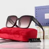 Luksusowe designerskie okulary przeciwsłoneczne damskie okulary przeciwsłoneczne duże kwadratowe okulary przeciwsłoneczne na żywo okulary pływowe proste