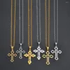 Hänge Halsband Anniyo ICXC Kors Religion Smycken Ortodoxi Christogram Östlig Kristendom Symbol Kristen #350601