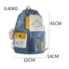 Schultaschen Verkauf Frauen Rucksack Patchwork Weibliche Große Kapazität Wasserdichte Nylon Schultern Schultasche Geburtstagsgeschenk 230703