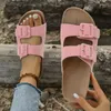 Fashion Shoes Wedges Sandals Women for Slippers Summer Heels Double layer Buckle Beach Casual