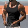 MEN S TANK TOPS Black Gym Clothing Bodybuilding Tank Top Man Man Summer Fashion Shirt Cotton Litness Sports Sport