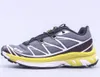 Correndo Xt6 Salo Solomon Speed Cross Homens Caminhadas Sapatos Cool Grey Outdoor Sports Sneaker 68