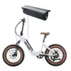 Paquete de batería de iones de litio de repuesto 48V 10.4Ah 14Ah 672Wh para bicicleta eléctrica plegable paso a paso GOTRAX F5 de 500W con cargador