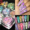 Nagelglitter TCT 774 Reflektierendes Blitzpulver Disco Crystal Diamond Chrome Pigment Dipping Party Sparkly 230704