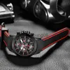 Armbandsur MINI FOCUS Quartz Man Lyx Chronograph Date Display Herr es Sile Armband Vattentät Klassisk Sport Handled 0703