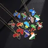 Africa Map Pendant Necklace Stainless Steel Jewelry Ghana Nigeria Congo Kenya Somalia Angola Morocco Zambia Liberia Rwanda Togo L230704