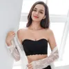 Niewidoczny biustonosz Plus Size dla kobiet bielizna bez ramiączek seksowny bezszwowy Bralette gładkie wyściełane topy typu tuba kobiet bielizna Push Up 6XL L300v