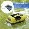 Accesorios de pesca D18E GPS Bait Boat con 3 contenedores Automático 500M Alcance remoto 10000mAh Alimentador Buscador de peces 230704