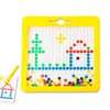 Other Office School Supplies DIY Drawing Board Children's Educational Magnetic Steel Ball Writing Creative Early Education Chessboard Toy 230703