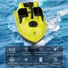 Acessórios de pesca D18E GPS Bait Boat com 3 contêineres Automático 500M Alcance remoto 10000mAh Alimentador Localizador de peixes 230704