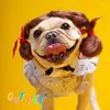 Cat Costumes Pet Wig Cosplay Props Dog Cross-Dressing Hair Set Pography Funny Head Accessories Prank Supplies Drop