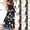 Casual Dresses Dress Women's Bustier One-piece Collar Sleeveless Strapless Loose Digital Print Vestidos Mujer Verano 2023