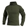 Herren T-Shirts Herren Outdoor Camouflage Shirt Militär Combat CS Schnelltrocknendes T-Shirt Outdoor Wandern Abenteuer Hochwertiges Herren T-Shirt 5XL 230703