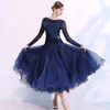 Nuevo vestido de baile moderno de vals de salón, vestidos de competición de baile de salón, ropa de baile de salón estándar, ropa de baile de tango 299J