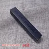 2*2*12 cm tom svart läppglansförpackningslåda, DIY-förpackningspapperslåda för läppglansrör, svart förpackningslåda F2150 Akfxs