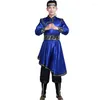 Vêtements de scène vêtements traditionnels mongols danse nationale de chine vêtements Costume ethnique chinois folklorique TA2255
