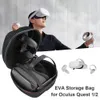 VRAR Accessorise Przenośna torba pamięci masowej do okularów VR Oculus Quest 2 Kontrolery zestawu słuchawkowego EVA Torba podróżna do akcesoriów Oculus Quest VR 230703