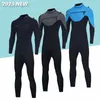 Wetsuits Drysuits 2023 Men Wetsuit 2/3mm Neoprene Surfing Scuba Diving suit Snorkeling Swimming Body Suit Wet Suit Surf Kitesurf Clothes Equipment HKD230704