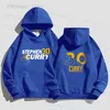 Sweats à capuche pour hommes Curry Sports Hoodie Gold State Basketball Jacket Warriors Hooded Young Boy Step Oversize Pulls Sweat Noir 6xl HKD230704