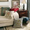 European Luxury Flowers Cushion Cover Pillow Decorative Tropical Plant Parrot Pillowcase For Sofa Pillowcover Cushion/Decorative YLW-001 60pcs/lot