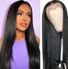 Straight Long Wigs 13x4 Lace Frontal Wigs Preplucked Closure Wig HD Transparent Lace 26Inch For Women