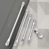 Gold Crystal Diamond Style Zinc Alloy Kitchen Cabinet Handles Cupboard Door Pulls Drawer Knobs Furniture Handle Hardware