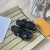 Sandalias de diseñador BOM DIA, zapatillas de mujer, zapatos de hombre, zapatillas de plataforma, toboganes de flores viejas, toboganes de Birk con hebilla, tobogán de playa de verano