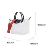 Handtas Meerkerij Groothandel Wallet Schouder Hoge messenger Kwaliteitsbrief Draagbare afdrukken Transparante Mini Dumpling Casual Bag Women Small Tote Bag